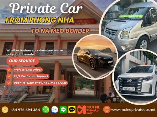 Private Car From Phong Nha To Na Meo Border
